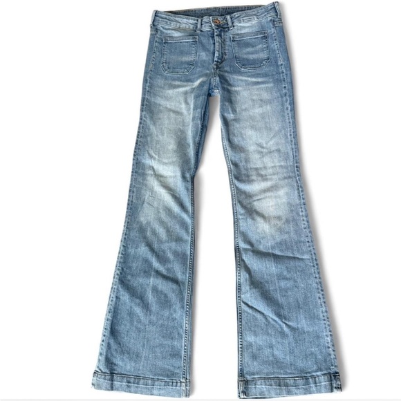 Women's Blue Flared Jeans 29” - Picture 1 of 6